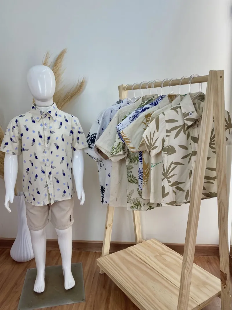 CAMISA MASCULINO INFANTIL SEM MANGA