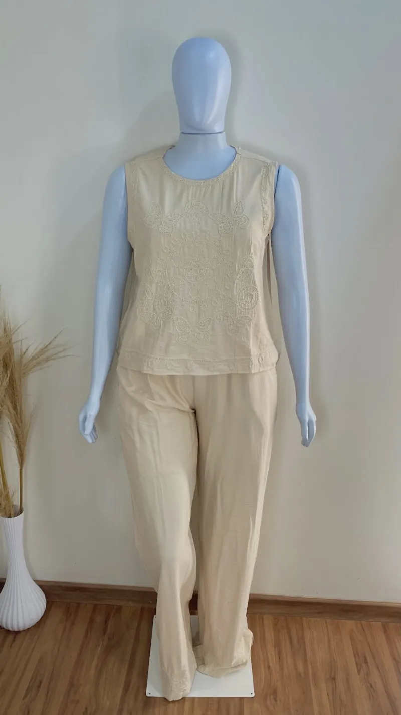 CONJUNTO FEMININO ADULTO SM+CALÇA