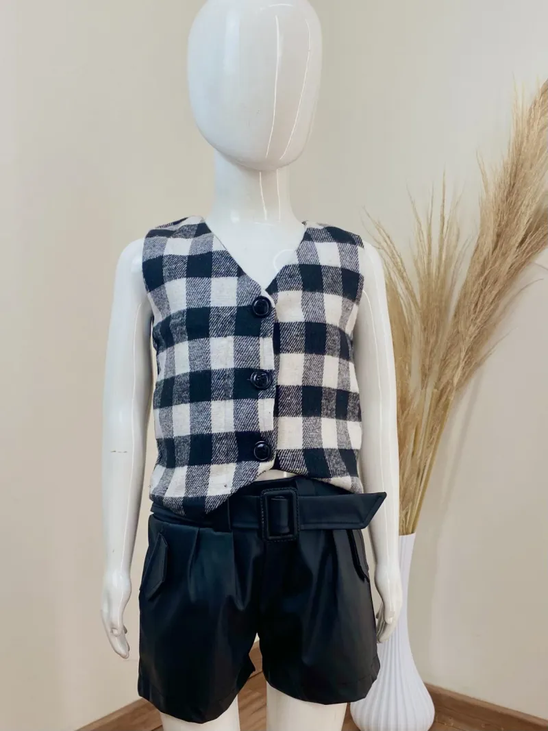 SHORTS FEMININO INFANTIL COURINO