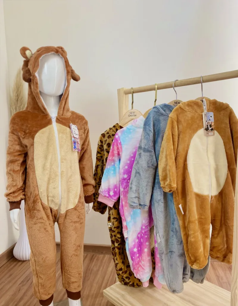 KIGURUMI FEMININO/MASCULINO INFANTIL