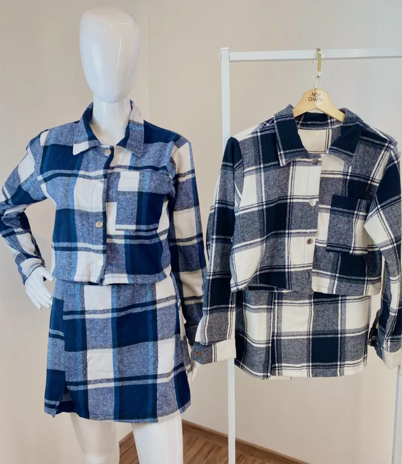 CONJUNTO FEMININO ADULTO JAQUETA+SAIA