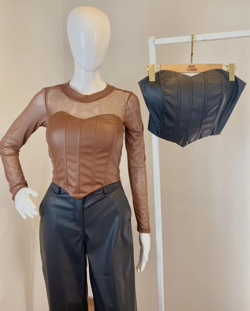 CORSELETE FEMININO ADULTO COURINO