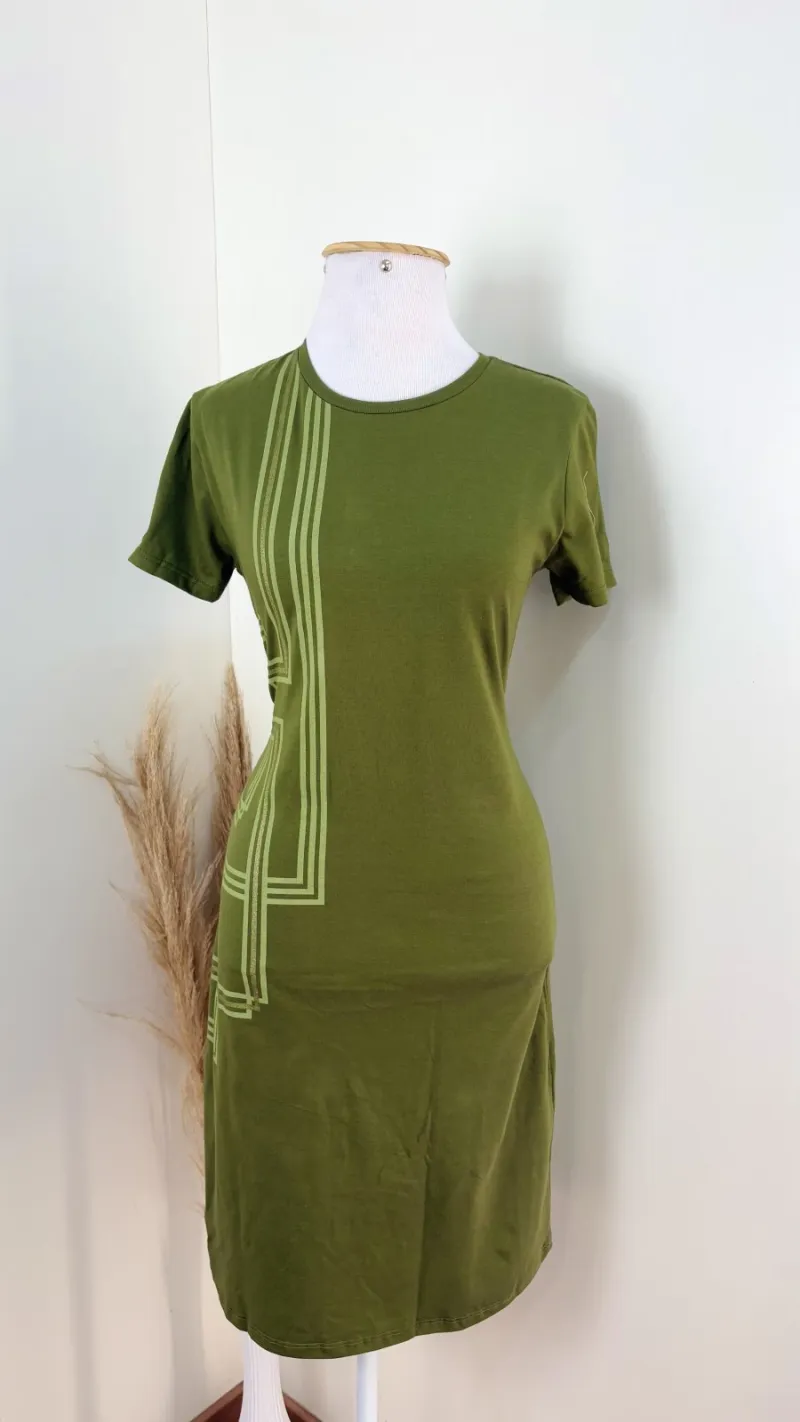 VESTIDO FEMININO SEM MANGA