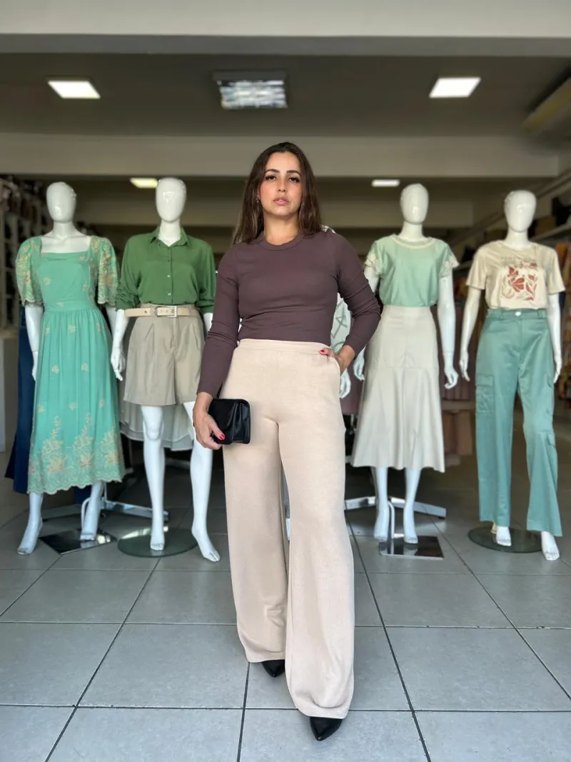 BLUSA FEMININO MANGA LONGA