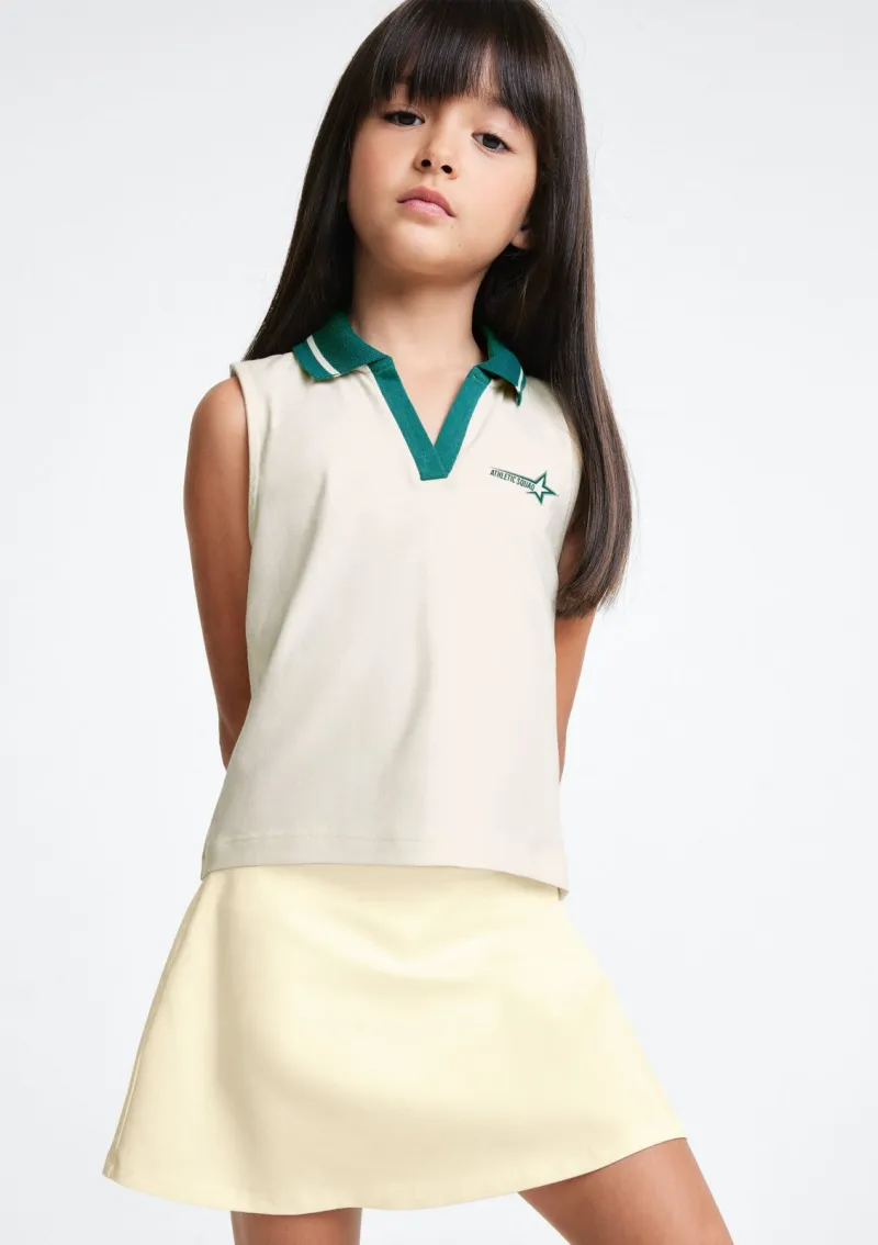 POLO FEMININO INFANTIL SM