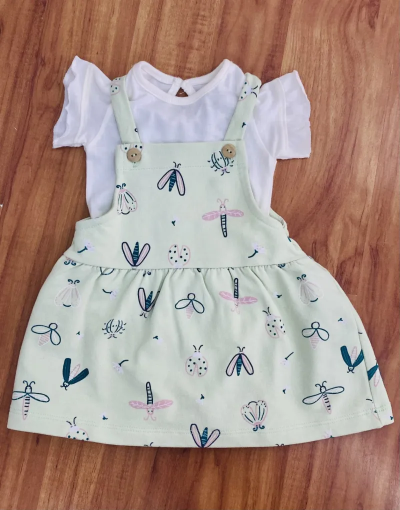 JARDINEIRA+BODY FEMININO INFANTIL R06