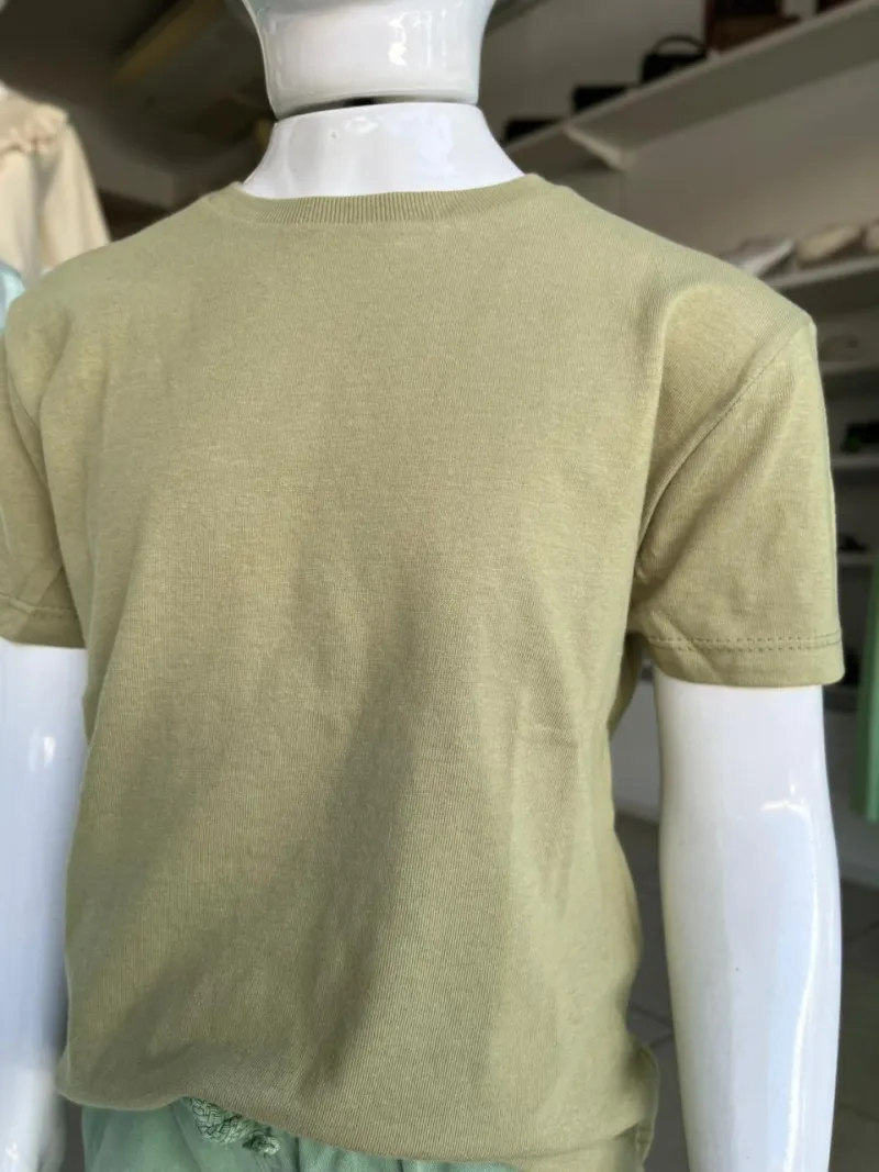 CAMISETA MASCULINO INFANTIL SEM MANGA
