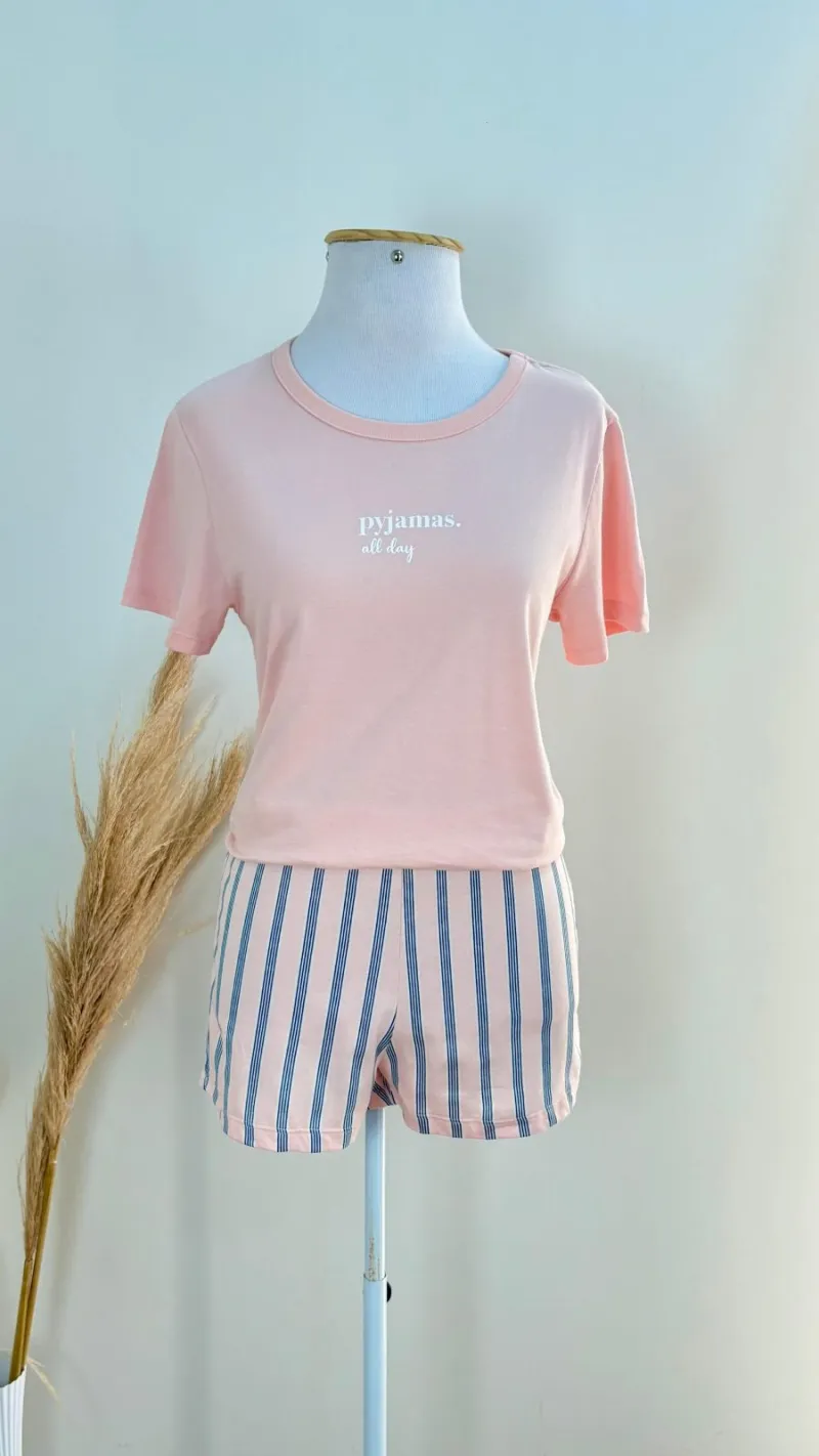 PIJAMA FEMININO SEM MANGA+SHRT