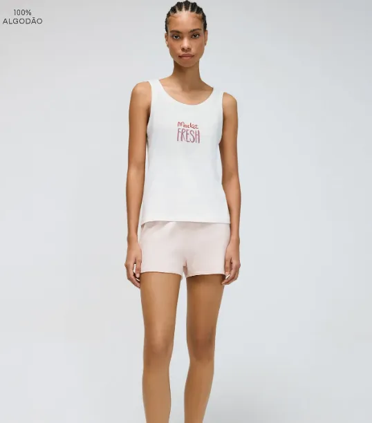 PIJAMA FEM SM+SHT R06