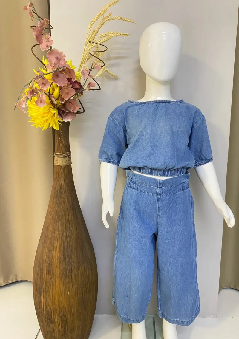 CONJUNTO FEMININO INFANTIL SEM MANGA+CALÇA R06