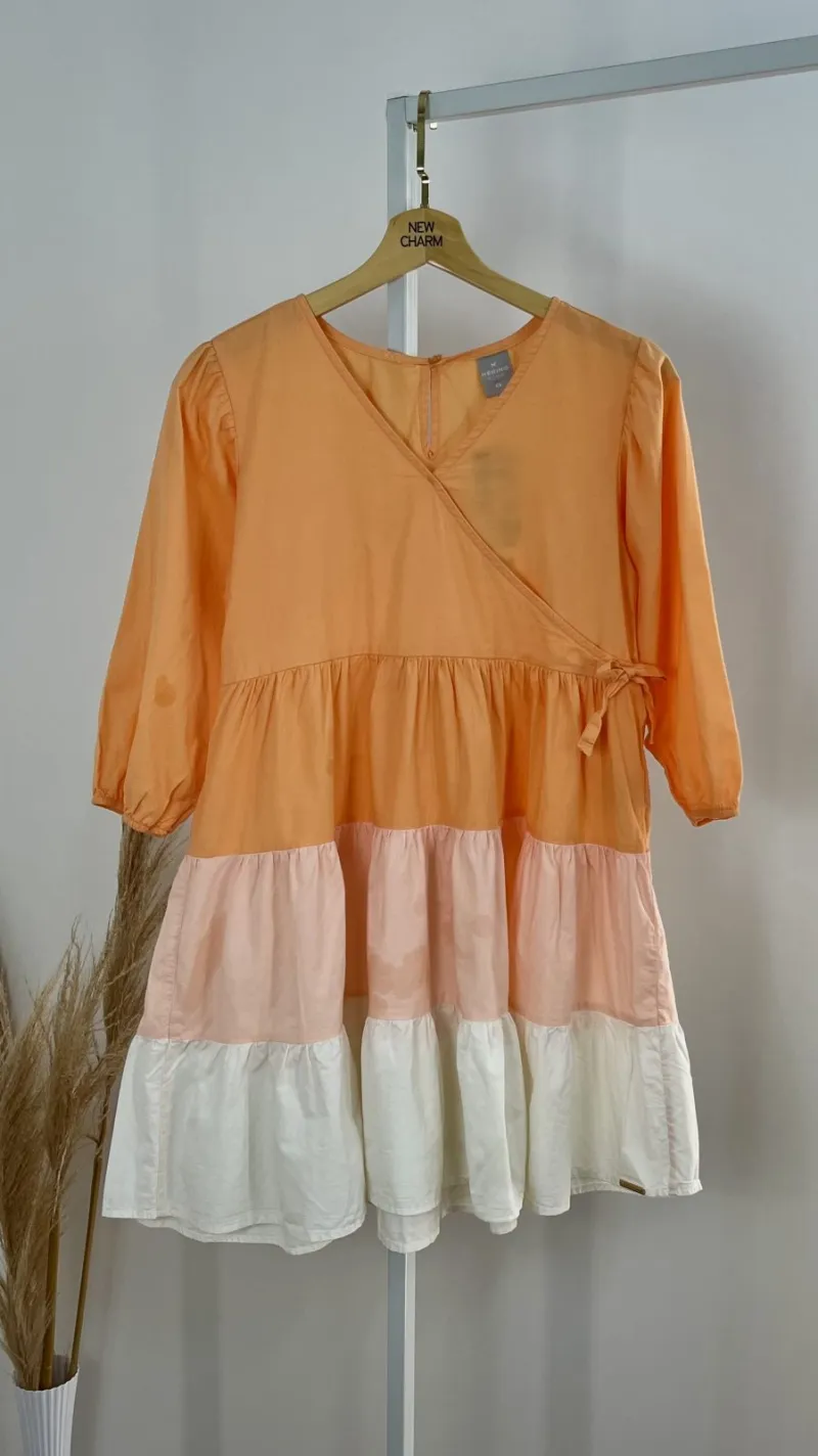 VESTIDO FEMININO INFANTIL MANGA LONGA R06