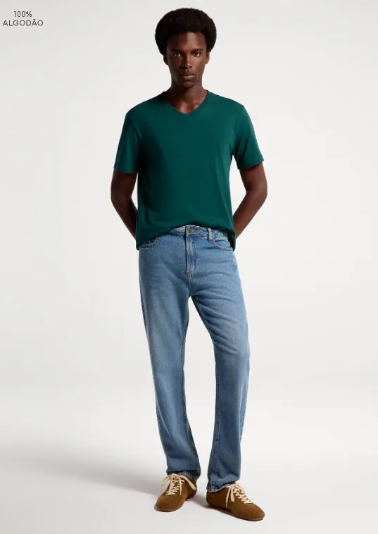 CALÇA MASC ADT RETA