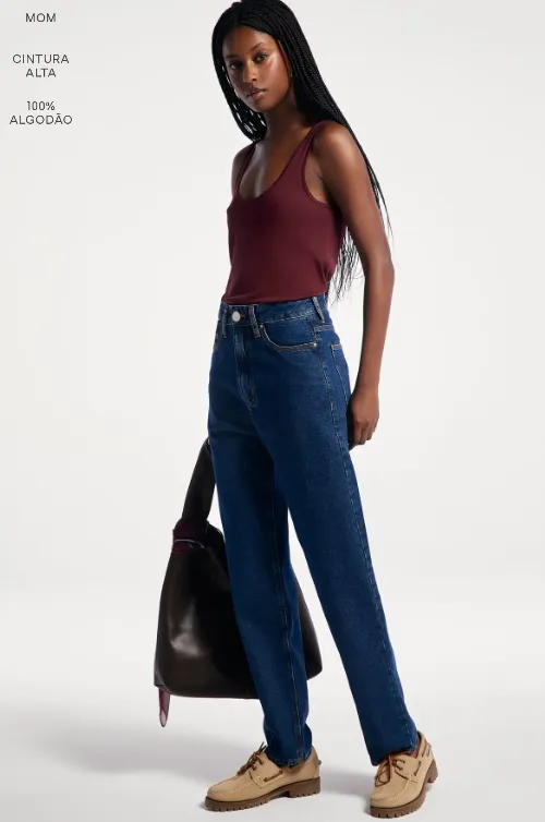 CALÇA FEM ADT MOM
