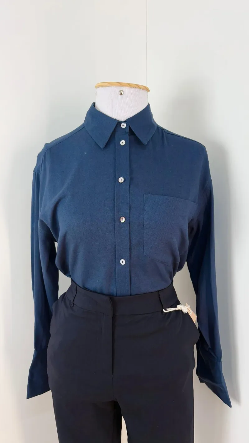 CAMISA FEMININO ADULTO MANGA LONGA