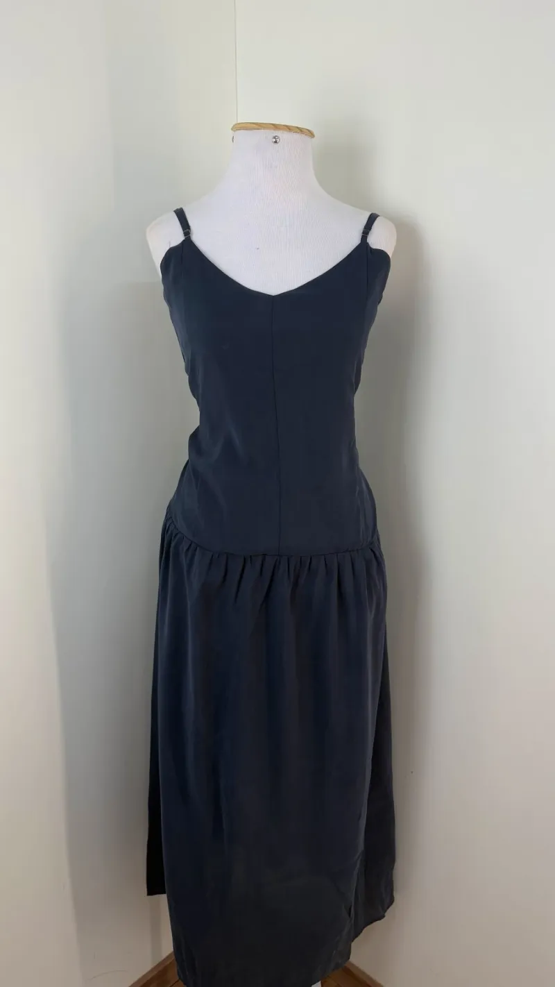 VESTIDO FEMININO C/ALÇA MIDI R06