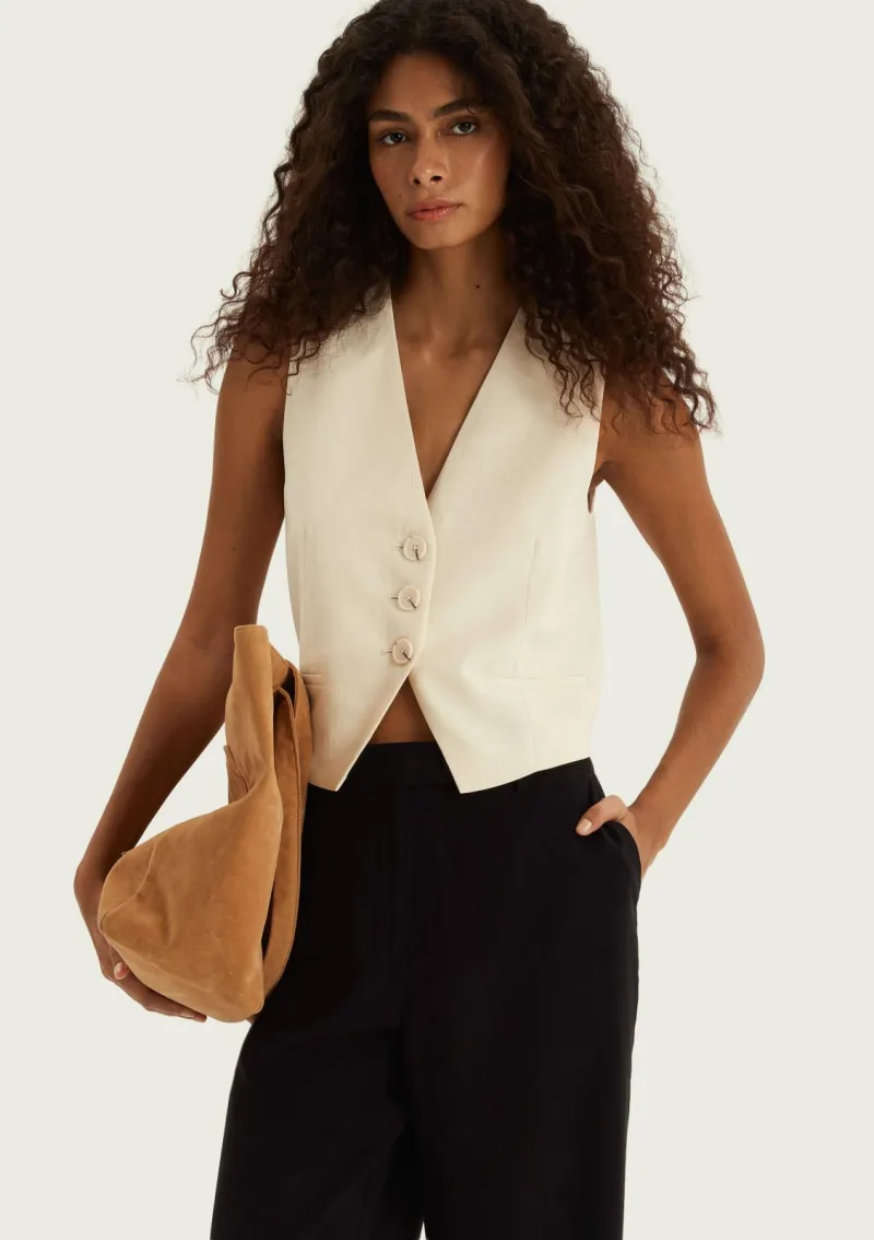 COLETE FEMININO ADULTO SM ALFAIATARIA