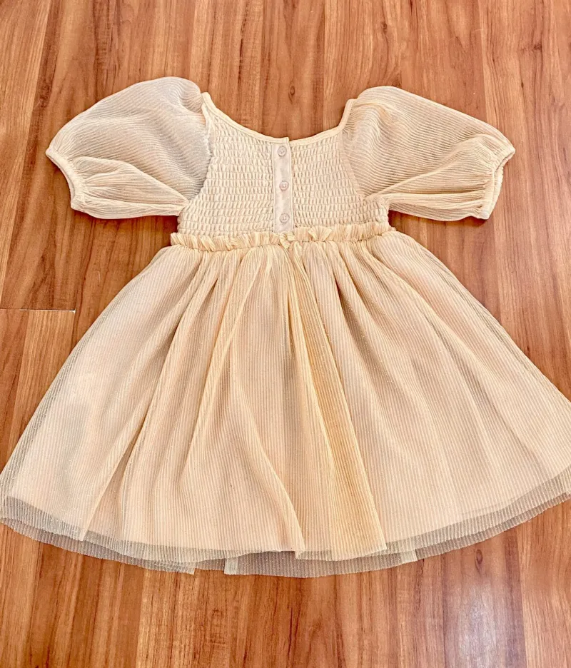 VESTIDO FEMININO INFANTIL SEM MANGA R06