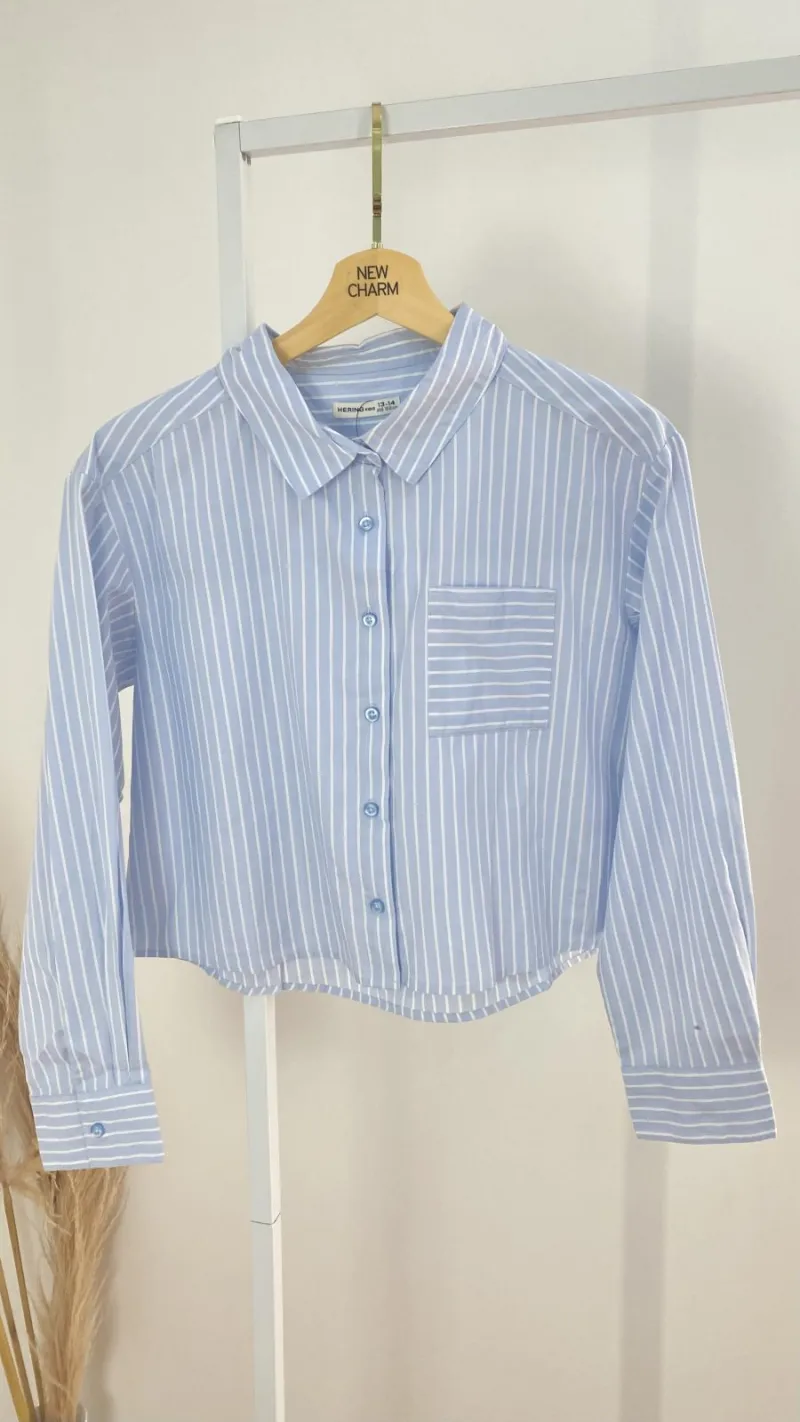 CAMISA FEMININO INFANTIL MANGA LONGA