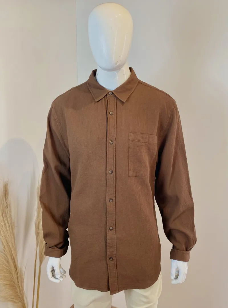 CAMISA MASCULINO ADULTO MANGA LONGA