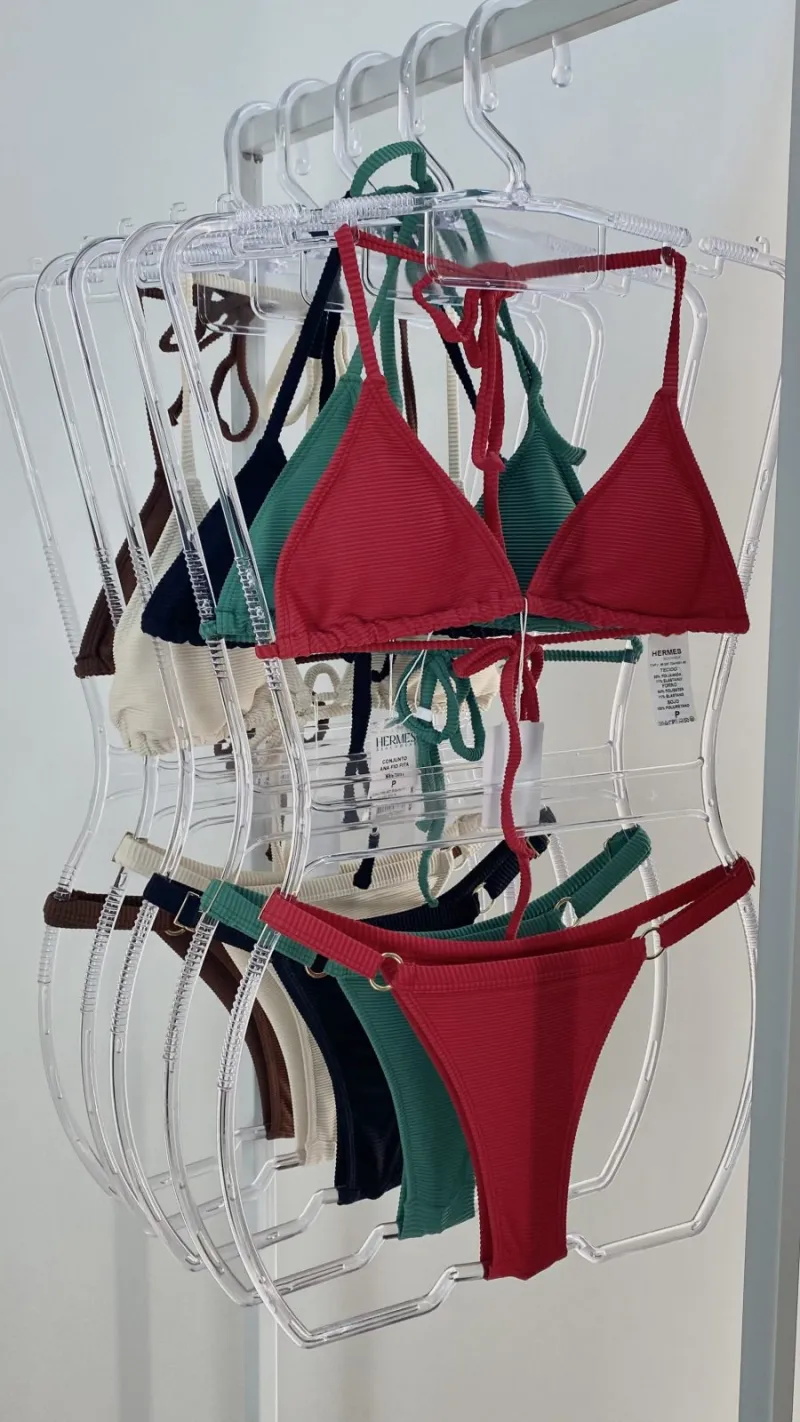 CONJUNTO FEMININO ADULTO BIQUINI FITA