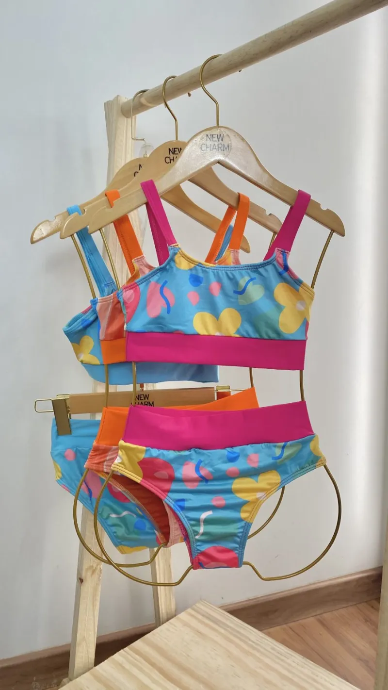 CONJUNTO FEMININO INFANTIL BIQUINI
