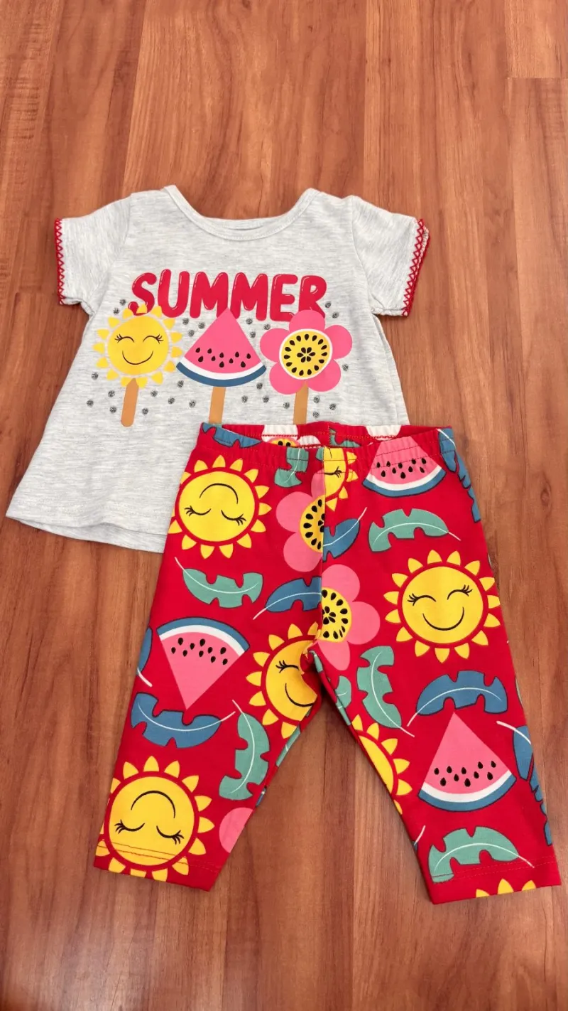 CONJUNTO FEMININO INFANTIL SM R100