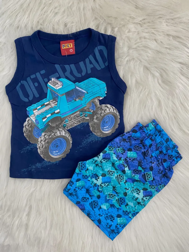 CONJUNTO MASCULINO INFANTIL SM R100