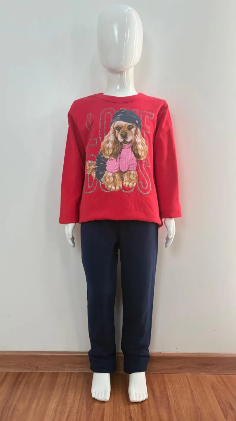 CONJUNTO FEMININO INFANTIL MLTN R100