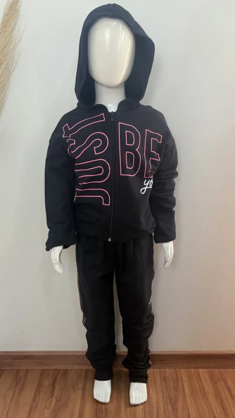 CONJUNTO FEMININO INFANTIL MOLETOM R100