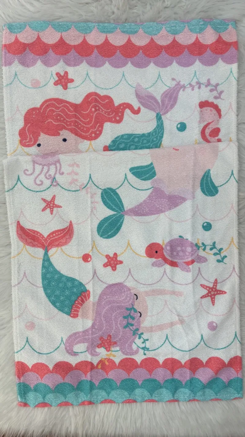 TOALHA FEMININO INFANTIL SEREIA