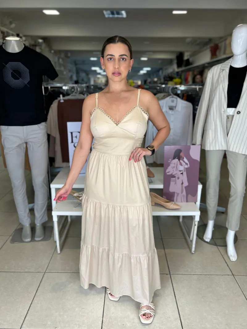 VESTIDO FEMININO C/ALÇA LG R50