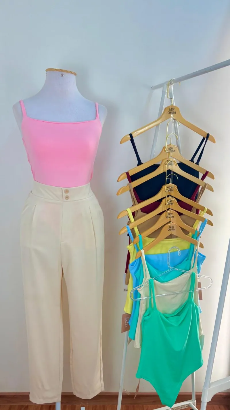 BODY FEMININO ADULTO C/ALÇA