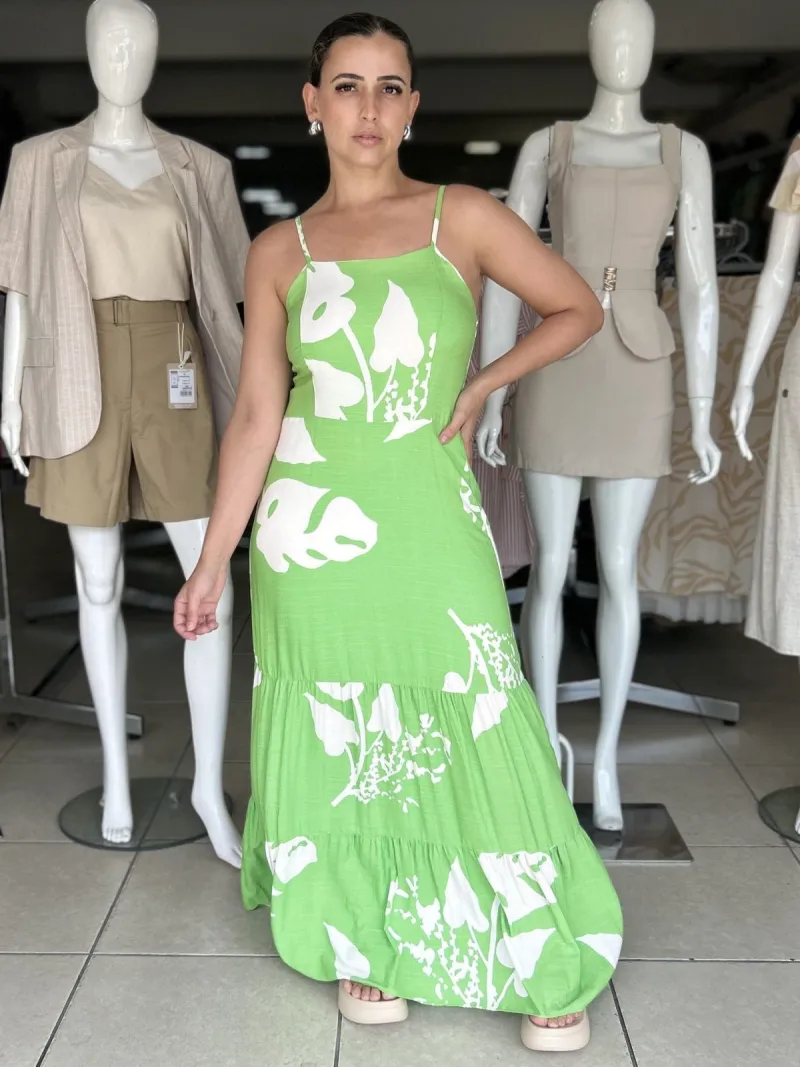VESTIDO FEMININO C/ALÇA LG R50