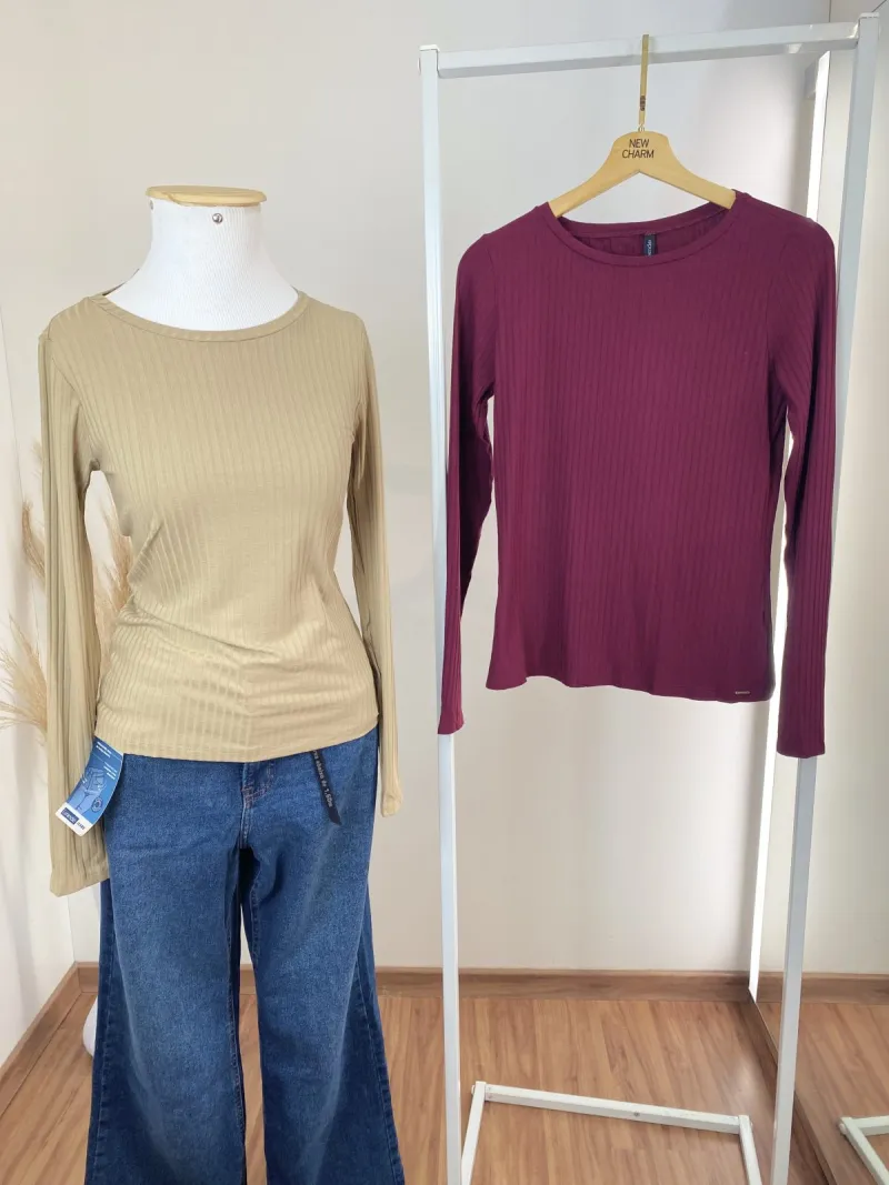 BLUSA FEMININO ADULTO MANGA LONGA CNLD