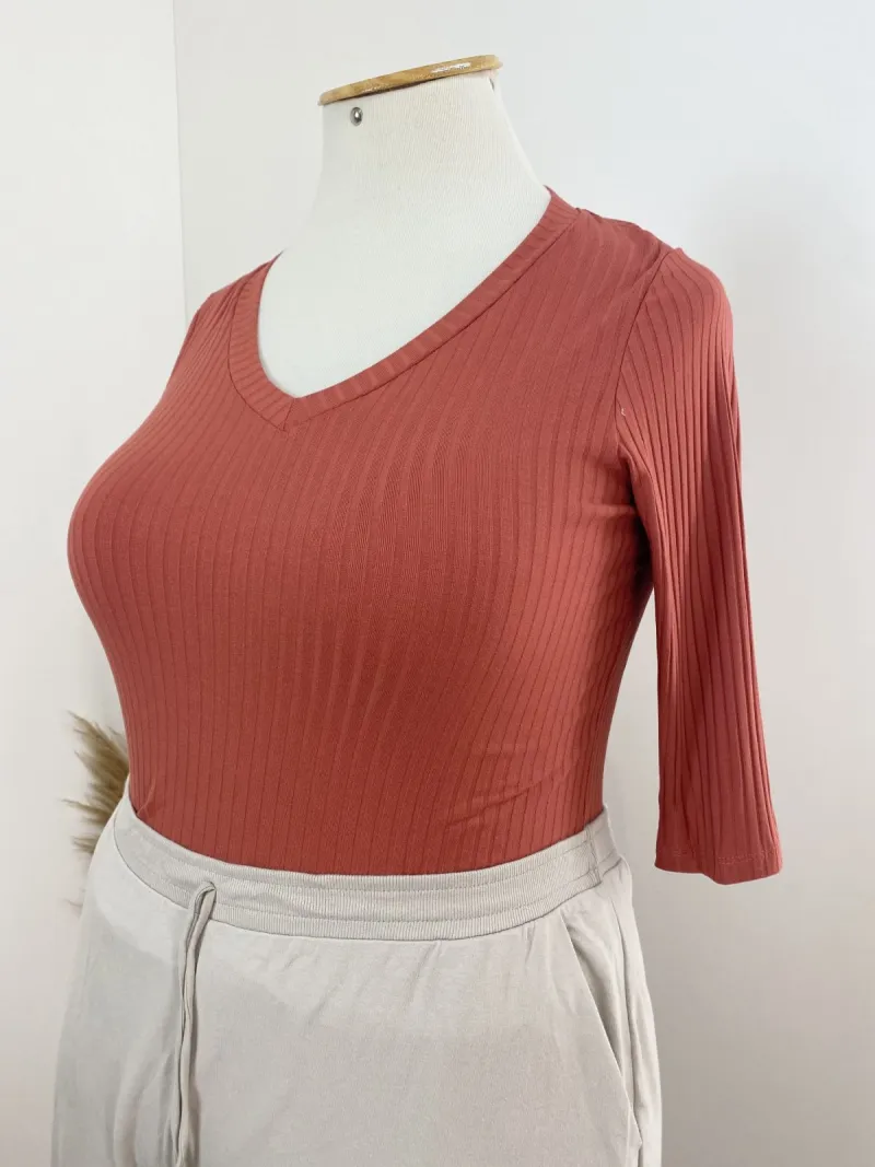 BLUSA FEMININO ADULTO 3/4 CNLD PLUS