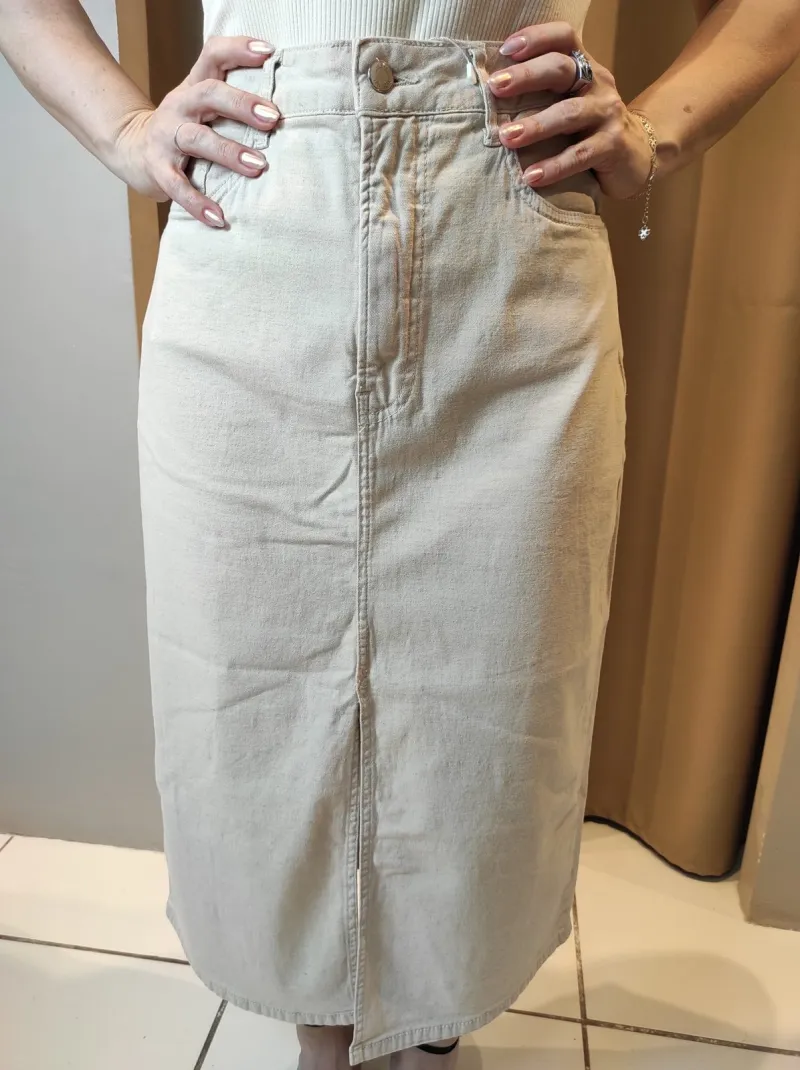 LUNENDER — SAIA FEMININO MIDI R53