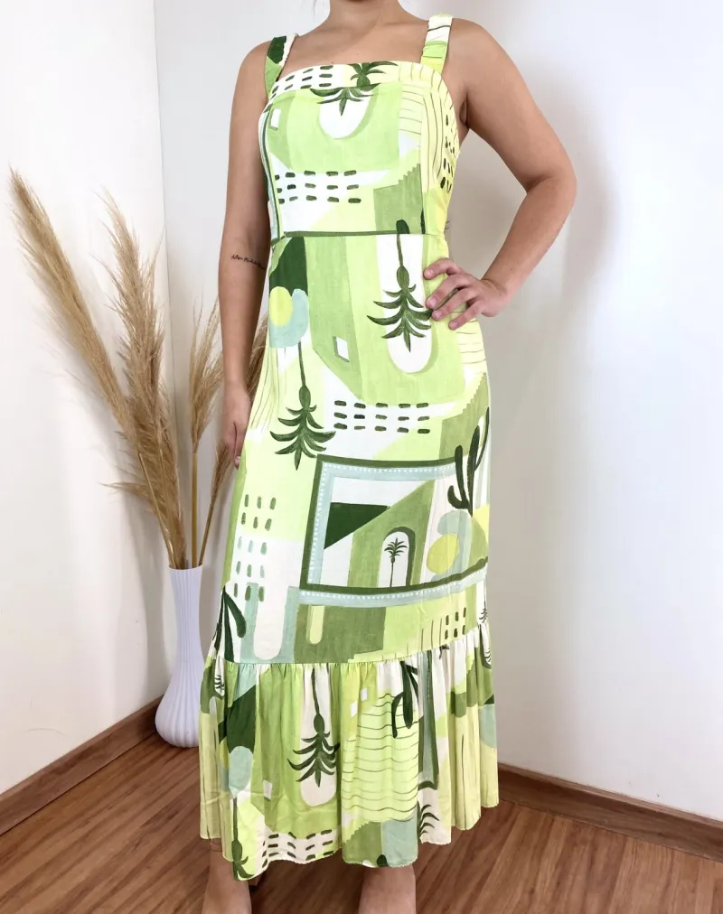 VESTIDO FEMININO C/ALÇA R53