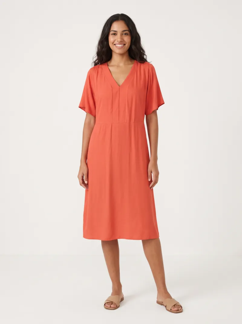 LUNENDER — VESTIDO FEMININO MANGA CURTA R53