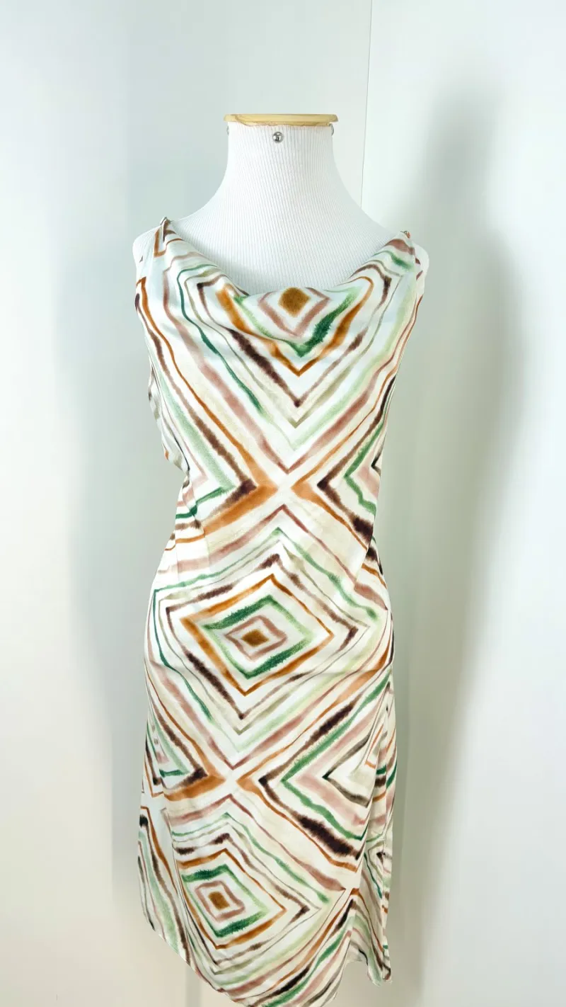 VESTIDO FEMININO C/ALÇA MIDI R53