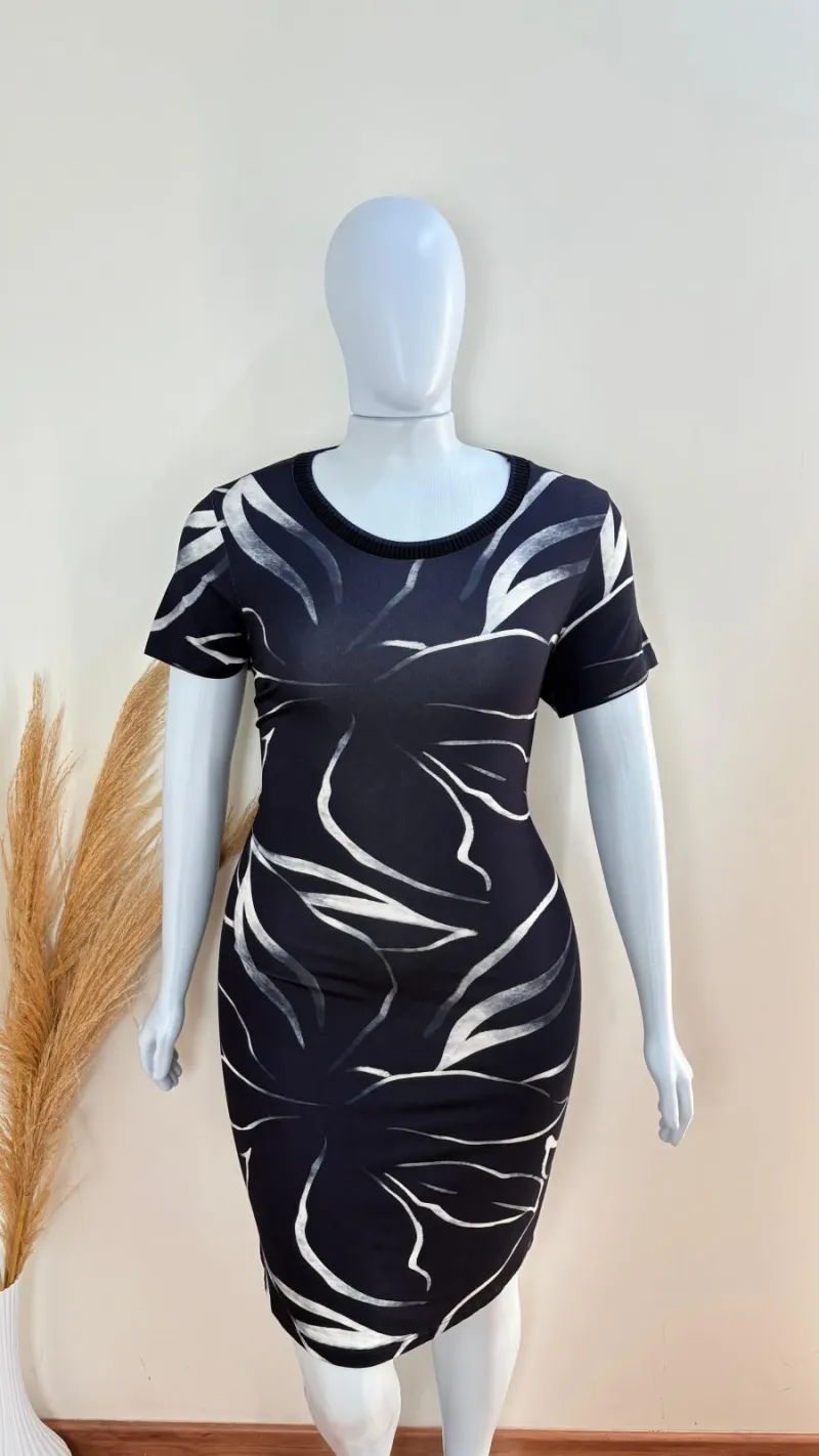 VESTIDO FEMININO SEM MANGA