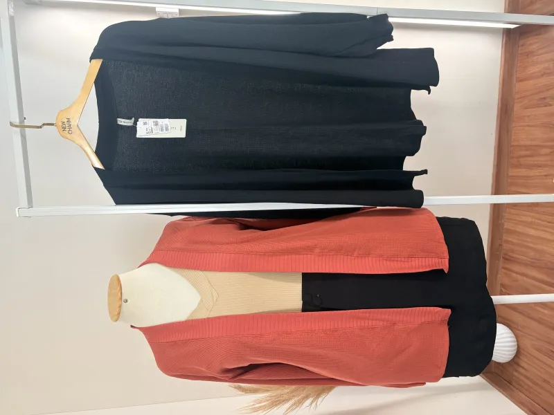 CARDIGAN FEMININO ADULTO CURTO PLUS