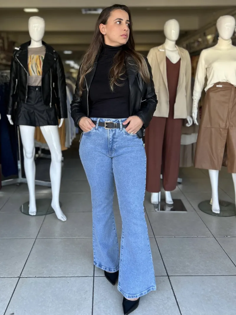 CALÇA FEM ADT FLARE
