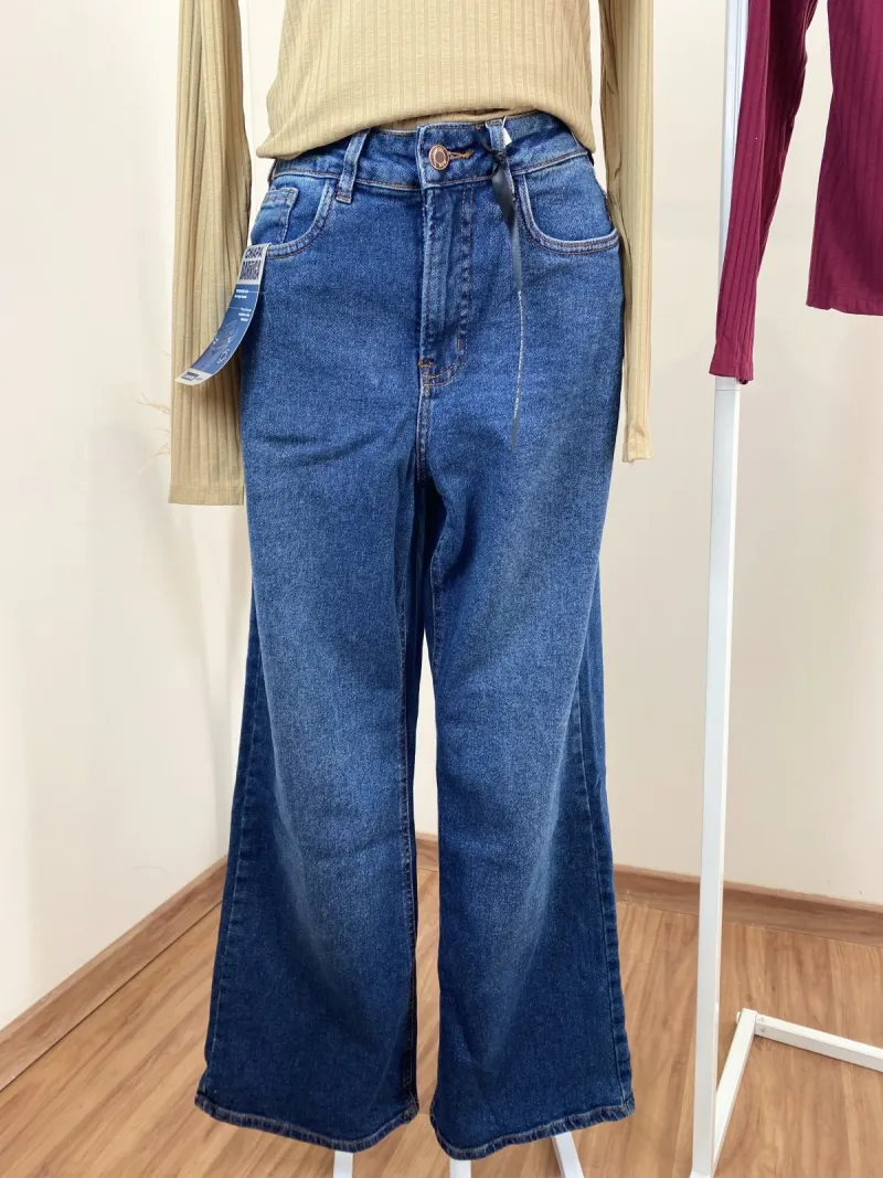 CALCA FEMININO ADULTO WIDE LEG