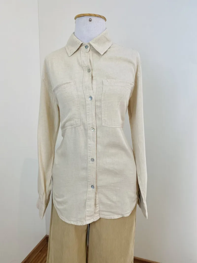 CAMISA FEM ADT ML SARJA