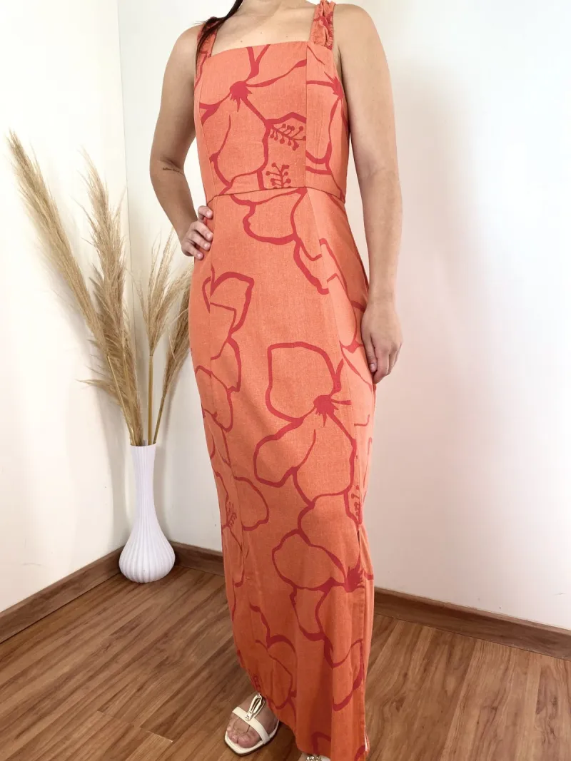 MALWEE — VESTIDO FEMININO C/ALÇA R09