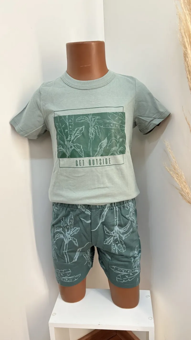 CONJUNTO MASCULINO INFANTIL SEM MANGA+BRM R09