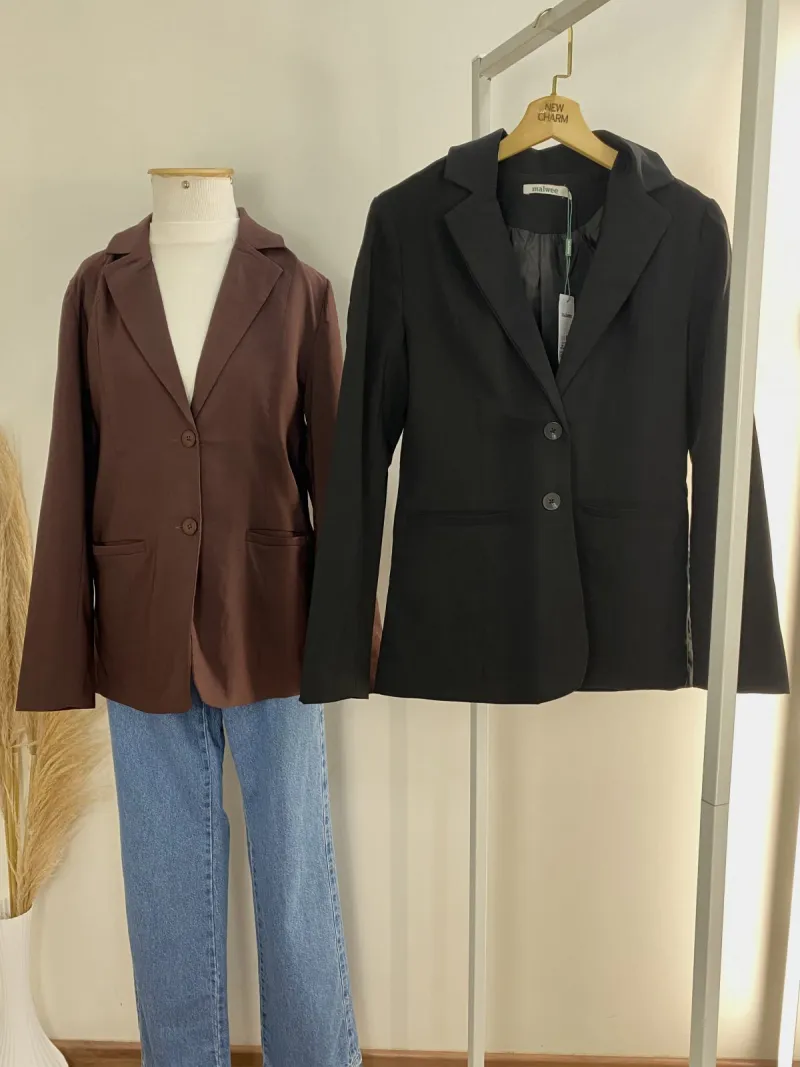 BLAZER FEMININO ADULTO ALONGADO