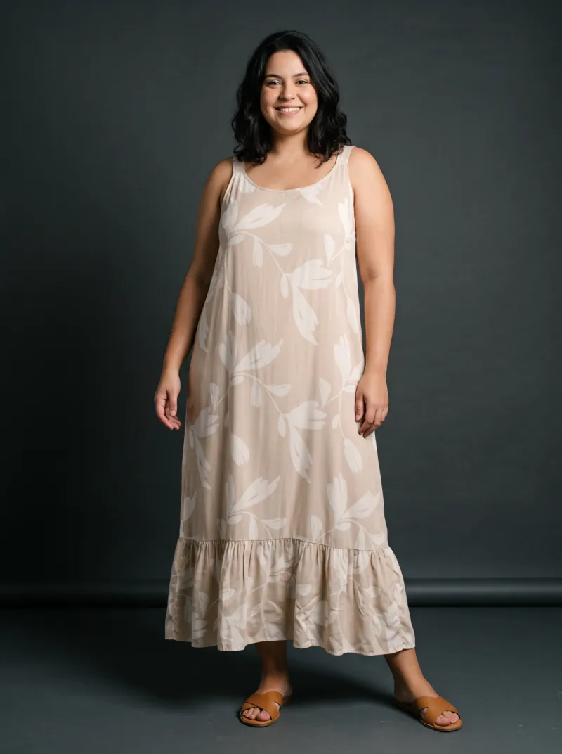 MALWEE — VESTIDO FEMININO C/ALÇA R709