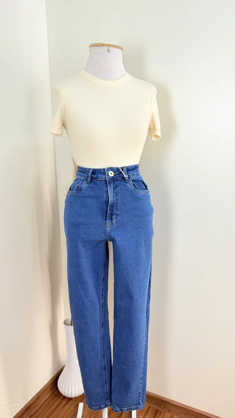 CALÇA FEMININO ADULTO MOM