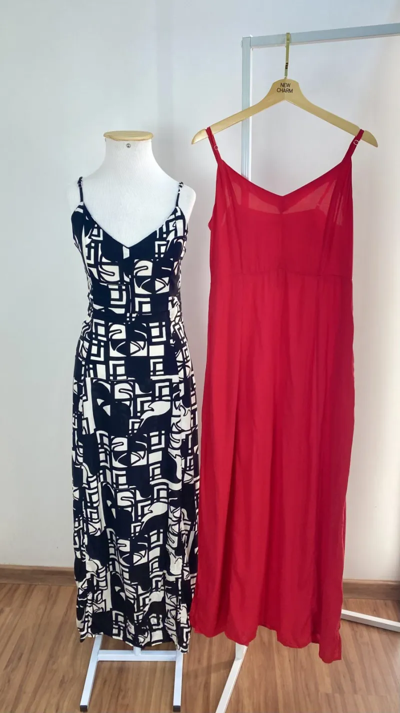 VESTIDO ADULTO C/ALÇA LONGO